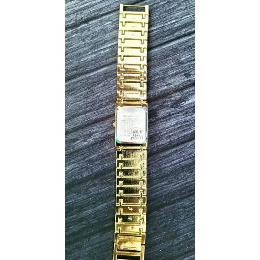 Vintage Waltham Prestige‎ Diamond Mens Tank Watch Box Papers